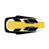 Saddle cover Bagster (2056M) Yellow/Black/Gris Clair/Letters Grises Claires Yamaha XJR1300/SP 01