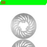 Straight rear brake disc NG 836 DT50R 03-04