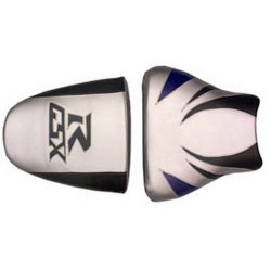 Saddle cover Bagster (2114B) Black/Sold/Baltic/Black Letters Suzuki GSX750R 03