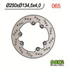 Disque de frein moto NG fixe 250mm (réf. 65)