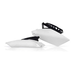 Plaques latérales noir/blanc Acerbis Yamaha YZF250 (0013761.237)