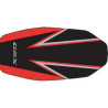 Housse de selle Bagster (2147D) Noir/Acier/Rouge/Lettres Acier Suzuki GSX1400 04