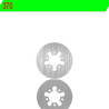 Straight rear brake disc NG 370 EC50 BOY ENDUCROSS 99-03