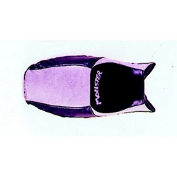 Saddle cover Bagster (2050C) Gris Clair/Black/Letters Gris Clair Ducati 600/750/900 MONSTER 00-06