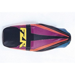 Saddle cover Bagster (2043F) Black/Fluo/Cassis/Pervenche/Letters Citron Yamaha FZR1000 94