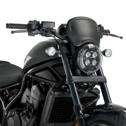 Puig matte black faceplate (20821J) CMX1100 REBEL