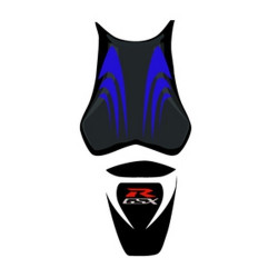 Saddle cover Bagster (2209E) Azur Mother/White/Black Suzuki GSX1000R 10-11