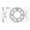 AFAM aluminum crown 54 teeth pitch 428 type 17105 Kawasaki KX 80