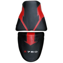Saddle cover Bagster (2142E) Red/Black/White Kawasaki Letters Z750 04
