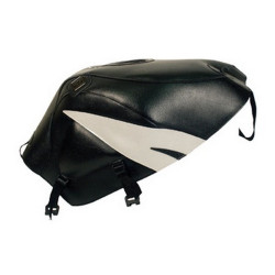 Tapis de réservoir Bagster noir/gris clair/pointe noire (1402Y) Suzuki GSX600 R