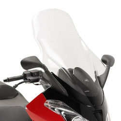 Bulle incolore Givi +19cm D242ST Aprilia Atlantic 125-200-250-300 2003-2013 400-500 Sprint 2005-2012