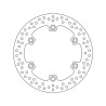Disque de frein Brembo Série Oro 68B407A6