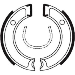 Organic brake jaws Tecnium BA112