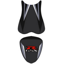 Saddle cover Bagster (2175L) Anthracite/Black/Sold and White Letters Suzuki GSX750R 07
