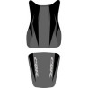 Saddle cover Bagster (2187D) Black/Black Mat/Letters Anthracites Honda CBR600RR 07