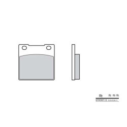 BREMBO organic brake pads 07HO0712