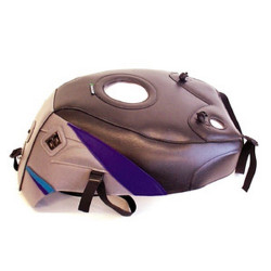 Tapis de réservoir Bagster noir/acier/violet clair/pervenche (1225R) Suzuki GSX750 R / GSX1100 R