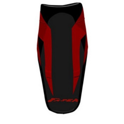 Saddle cover Bagster (2120M) Red Fence/Black/Red Letters FAZER 1000 01-05