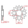Pignon anti-boue JT 14 teeth not 520 type 432SC