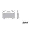 BREMBO organic brake pads 07YA3507