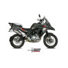 Silencieux homologué Mivv OVAL Titane (E.004.LNC) Benelli TRK 502X