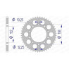 Couronne alu AFAM 43 dents pas 520 type 11509