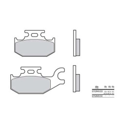 Plaquettes de frein sinter BREMBO 07GR49SD