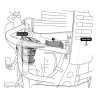 DENALI SoundBomb horn bracket BMW G650GS/F650GS