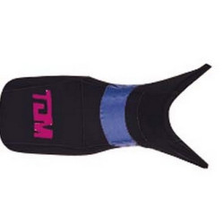 Saddle cover Bagster (2041E) Black/Bleu/Letters Fuchsia Yamaha TDM 850 92