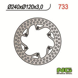 Disque de frein moto NG fixe 240mm (réf. 733)