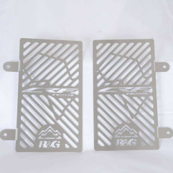 Engraved R&amp-G Radiator Guard (BRG0018SS) HONDA CRF1100L AFRICA TWIN