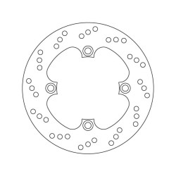 Brake disc Brembo Oro series 68B40749