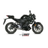 Ligne complète Mivv MK3 Inox noir (X.YA.0008.SM3B) Yamaha MT-03/YZF-R3/R25