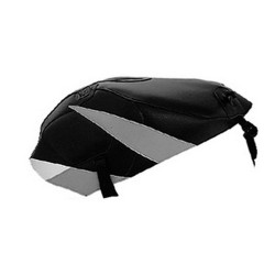 Tapis de réservoir Bagster noire/pointe gris clair (1430D) Suzuki GS 500 E