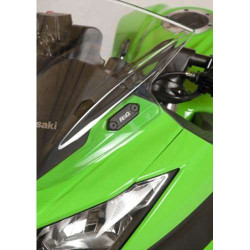 Cache-orifices de rétroviseurs R&G Kawasaki ZX636R et NINJA 250/300 13-