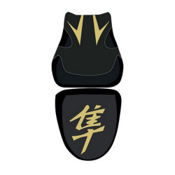 Saddle cover Bagster (2899C) Black/Black Mat/Letters Gold Suzuki GSX1300R Hayabusa 08