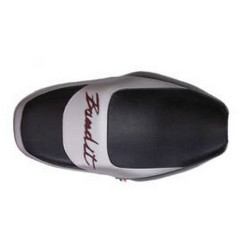 Housse de selle Bagster (2046J) Sable/Noir/Lettres Bordeaux Fonce Suzuki GSF1200 BANDIT 00