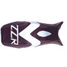 Saddle cover Bagster (2032M) Aubergine/Argent/Letters Kawasaki ZZR1100 97