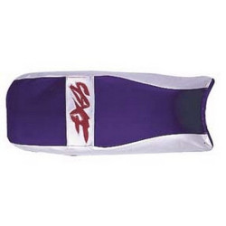 Saddle cover Bagster (2022B) Violet Fonce/Argent/Letters Rouges Suzuki GSX1100 F 93-94