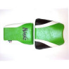 Saddle cover Bagster (2048G) Green/White/Black/White Kawasaki ZX-7R 99