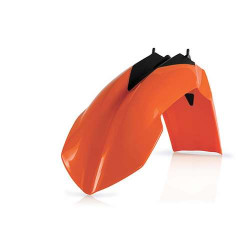 Garde-boue avant orange et noir Acerbis KTM SX, SXF, EXC et SXCF