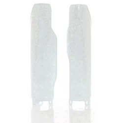 Protections de fourche blanc Acerbis Honda 50 DERAPAGE (0011622.030)