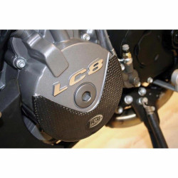 Slider moteur carbone gauche R&G (ECS0011CG) KTM LC8 Superduke