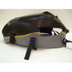Tapis de réservoir Bagster noir/acier/lisere or (1568T) Triumph Bonneville SE