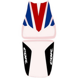 Housse de selle Bagster (2153M) Blanc/Rouge/Marine/Lettres Blanches Honda CBR1000RR 07