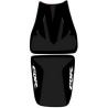 Housse de selle Bagster (2153O) Noir/Noir Mat/Lettres Argent Honda CBR1000RR 04-07