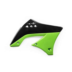 Ouies de radiateur noir/vert Acerbis Kawaski KX-F450 (0013135.553.010)