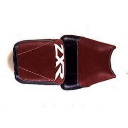 Saddle cover Bagster Bordeaux Clair/Black/Letters Blanche Kawasaki ZXR750 92