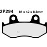 Plaquettes de frein racing sinter Nissin 2P294 ST