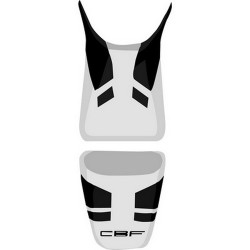 Saddle cover Bagster (2205B) Gris Clair/Black/Black Letters Honda CBF600 S 08-09